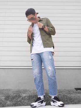 hechimaさん（メンズ・172cm）の春コーディネート