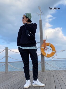 hechimaさん（メンズ・172cm）の冬コーディネート