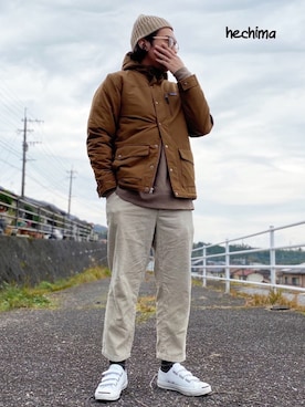 hechimaさん（メンズ・172cm）の冬コーディネート