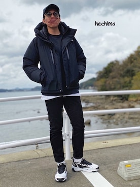 hechimaさん（メンズ・172cm）の冬コーディネート