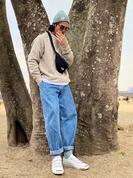 hechimaさん（メンズ・172cm）の春コーディネート