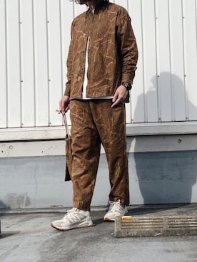 「JOURNAL STANDARD（ジャーナルスタンダード）のアイテム（ブルゾン）」を使った、hechimaさん（メンズ・172cm）の冬コーディネート