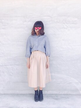 「north object」｜Jennaさん（レディース・153cm）の春コーディネート