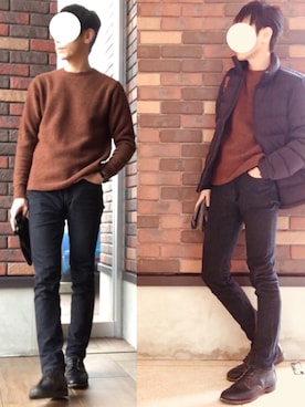 「Gloves（グローブス）のアイテム」を使った、tatuさん（メンズ・175cm）の冬コーディネート