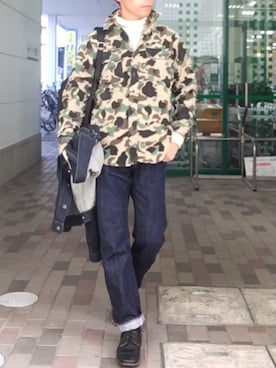 「Prentiss（プレンティス）のアイテム」を使った、tatuさん（メンズ・175cm）の冬コーディネート