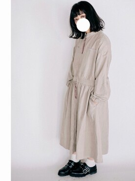 「used mix」｜「アイテム（ブルゾン）」を使った、さなこ。さん（レディース・154cm）の春コーディネート