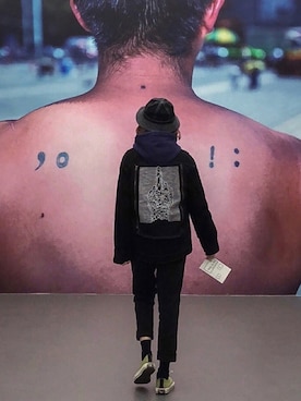 「MSCHF（ミスチーフ）のアイテム（帽子）」を使った、@1eeWJさん（レディース・160cm）の春コーディネート