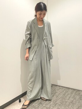 「URBANRESEARCH」｜「アイテム（バレエシューズ）」を使った、omameさん（レディース・158cm）の春コーディネート