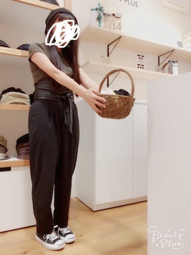 14+ くずはモール店 スタッフさん(レディース・160cm)の夏コーディネート