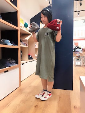 「14+（イチヨンプラス）のアイテム」を使った、14+ くずはモール店 スタッフさん（レディース・150cm）の秋コーディネート