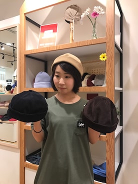 「ショートヘア」｜14+ くずはモール店 スタッフさん（レディース・160cm）の秋コーディネート