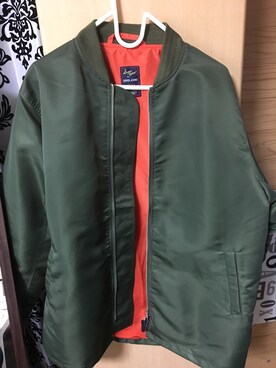 「SEVENDAYS=SUNDAY（セブンデイズサンデイ）のアイテム（MA-1）」を使った、こうさん（メンズ・172cm）の冬コーディネート