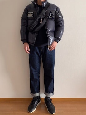 Burberry バーバリー のショルダーバッグを使ったメンズ人気ファッションコーディネート Wear