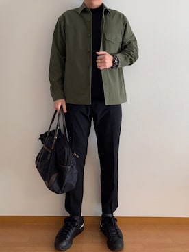 くま太郎【🐻】さん（メンズ・172cm）の春コーディネート