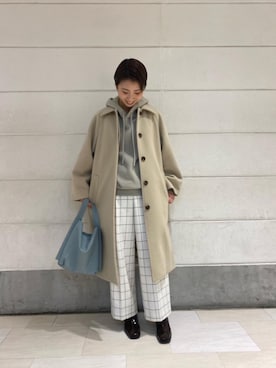 RISAさん（レディース・158cm）の冬コーディネート