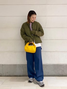 「FIVEBROTHER（ファイブブラザー）のアイテム」を使った、RISAさん（レディース・159cm）の冬コーディネート