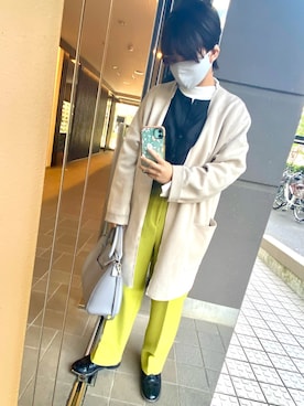 「革靴」｜「アイテム（キャミソール）」を使った、HARU  春雨さん（レディース・148cm）の春コーディネート