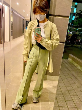 「THE BROWN BUFFALO（ザブラウンバッファロー）のアイテム」を使った、HARU  春雨さん（レディース・148cm）の春コーディネート