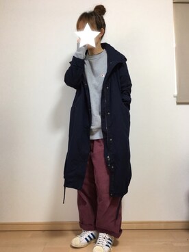 maco..さん（レディース・160cm）の冬コーディネート