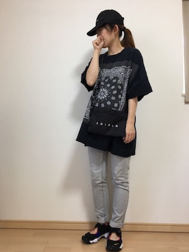 maco..さん（レディース・160cm）の夏コーディネート