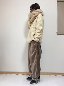 maco..さん(レディース・160cm)の冬コーディネート