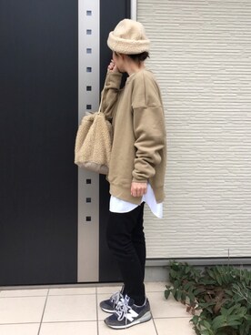 maco..さん(レディース・160cm)の冬コーディネート