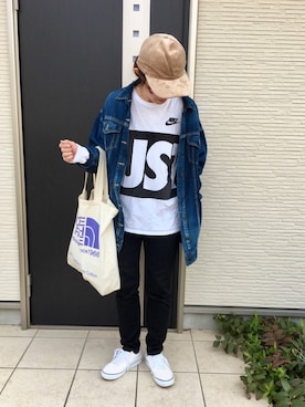 maco..さん（レディース・160cm）の春コーディネート