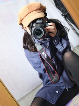 あみさん（レディース・156cm）の冬コーディネート