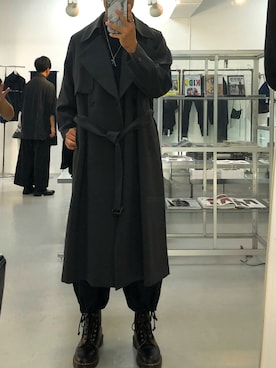「エトセンス」｜「アイテム（ジャケット/アウター）」を使った、しょたろーさん（メンズ・175cm）の冬コーディネート
