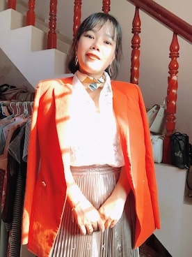 「SOUP（スープ）のアイテム」を使った、Tâm Anh Momoさん（レディース・149cm）の冬コーディネート