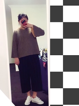 「RENBEN（レンベン）のアイテム」を使った、XGJさん（レディース・173cm）の春コーディネート