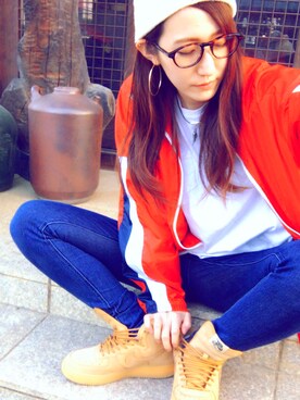 ℳ さん（レディース・160cm）の春コーディネート