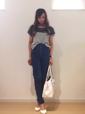 SAYAKA.sさん（レディース・156cm）の夏コーディネート