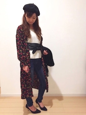 「地球文化屋（チキュウブンカヤ）のアイテム」を使った、SAYAKA.sさん（レディース・156cm）の春コーディネート