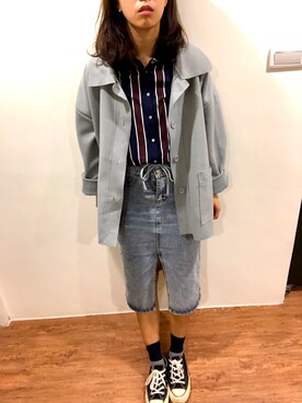 「ESPRIT（エスプリ）のアイテム（トップス）」を使った、Feniさん（レディース・158cm）の秋コーディネート