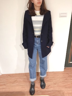 「Chica（チカ）のアイテム」を使った、Feniさん（レディース・158cm）の冬コーディネート