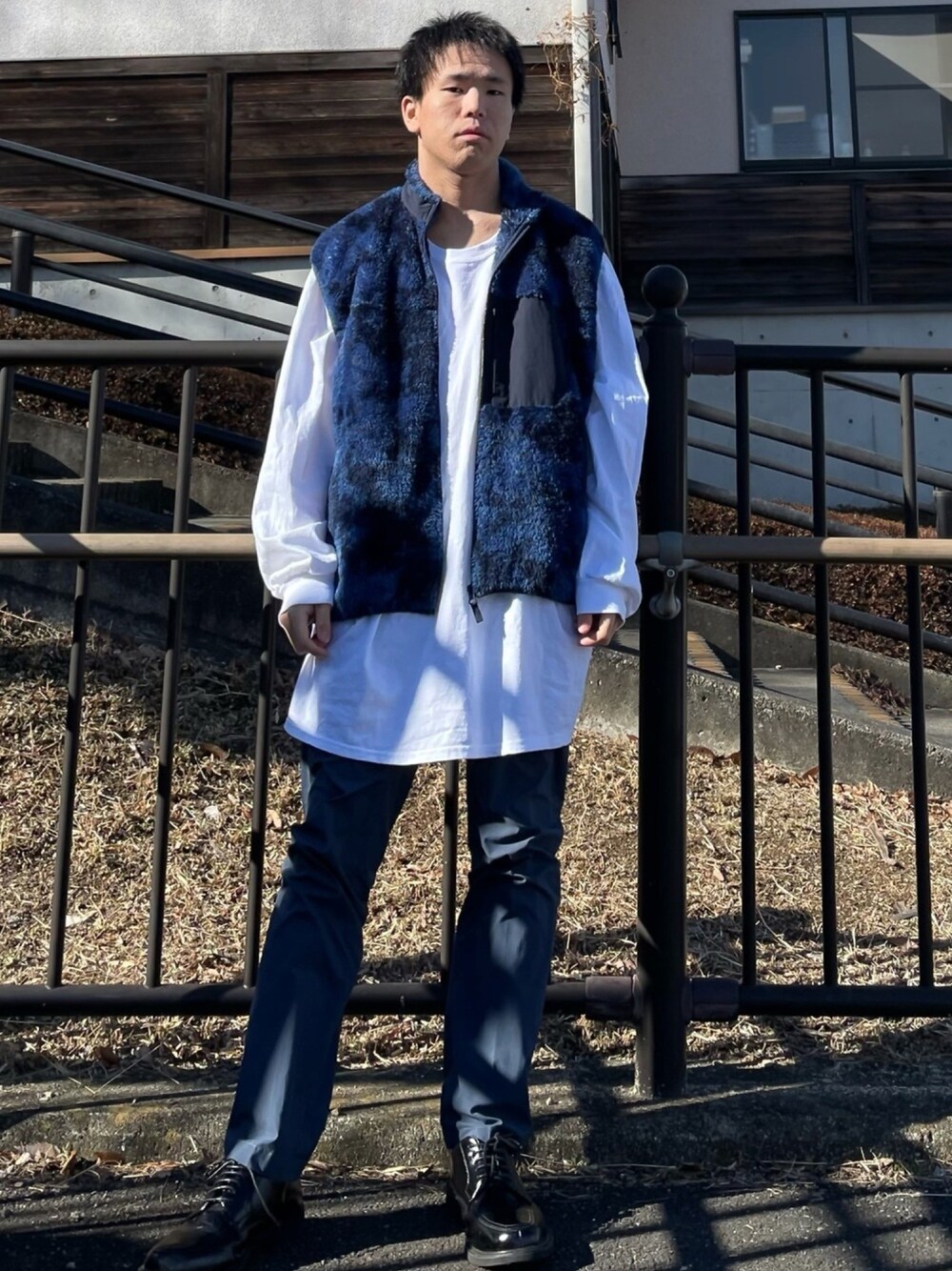 RAGEBLUE（レイジブルー）の「ボアベスト/917296（ベスト）」 - WEAR