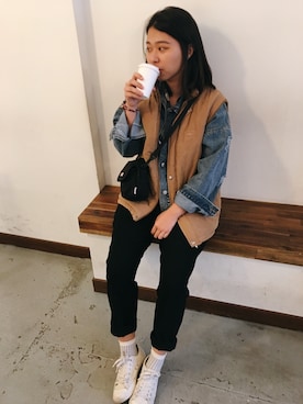 「TRIP」｜SYさん（レディース・163cm）の春コーディネート