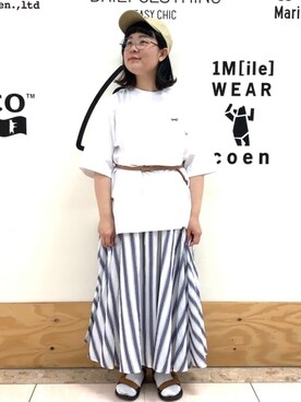 「coen」｜coen いしかわさん（レディース・151cm）の春コーディネート
