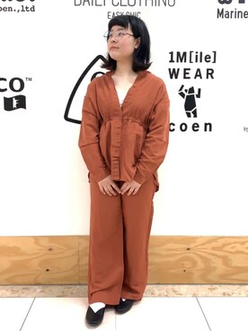 「coen」｜coen いしかわさん（レディース・151cm）の春コーディネート