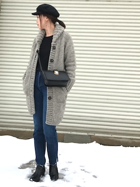 IKUmamaさん（レディース・159cm）の冬コーディネート