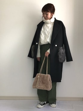 IKUmamaさん(レディース・159cm)の冬コーディネート