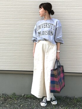 IKUmamaさん（レディース・159cm）の春コーディネート