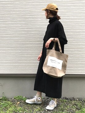 「JOURNAL STANDARD LUXE（ジャーナルスタンダード　ラックス）のアイテム（ワンピース/ドレス）」を使った、IKUmamaさん（レディース・159cm）の秋コーディネート