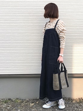 IKUmamaさん（レディース・159cm）の春コーディネート