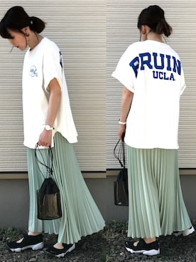 IKUmamaさん（レディース・159cm）の春コーディネート