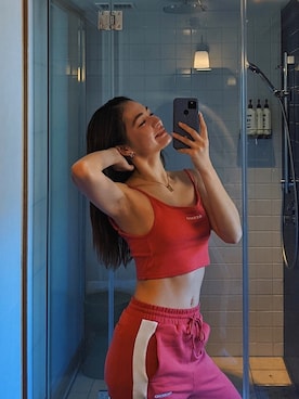 「Qussio（クーシオ）のアイテム」を使った、amiangelさん（レディース・164cm）の冬コーディネート