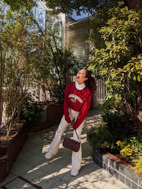 「PARANOID（パラノイド）のアイテム」を使った、amiangelさん（レディース・164cm）の冬コーディネート