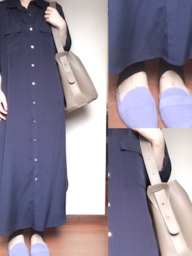 「スローブイエナ」｜「アイテム（その他シューズ）」を使った、eriさん（レディース・155cm）の夏コーディネート
