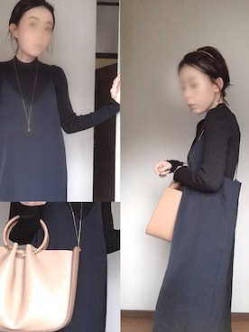 「IENA SLOBE」｜eriさん（レディース・156cm）の冬コーディネート